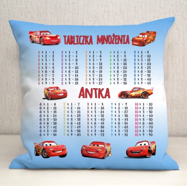 Poduszka z tabliczką mnożenia - obrazek 5